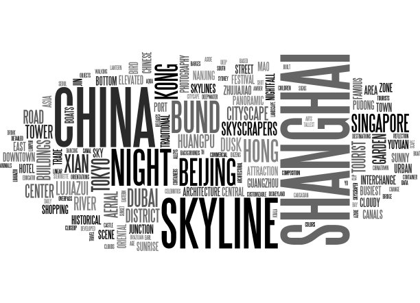 上海词云概念图片下载