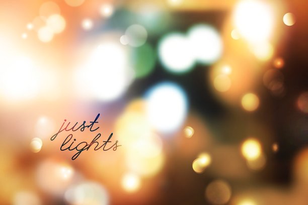 模糊的灯光背景图片下载