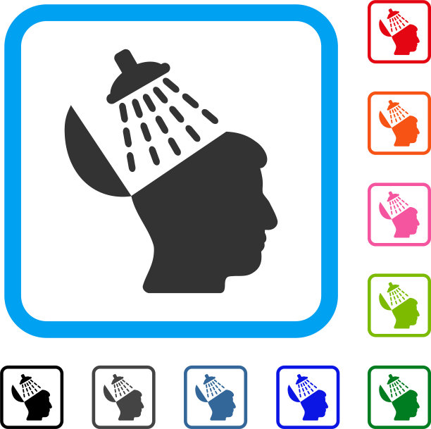 洗脑框图标图片下载