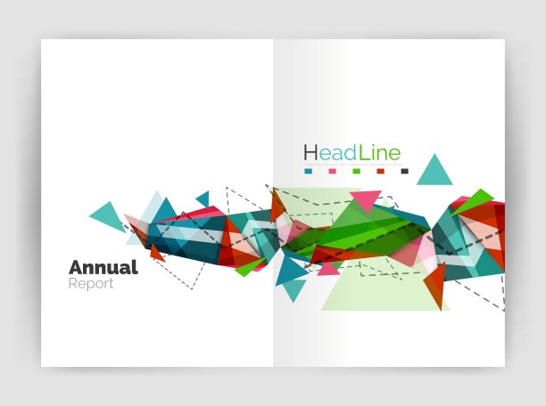 三角形抽象背景图片下载