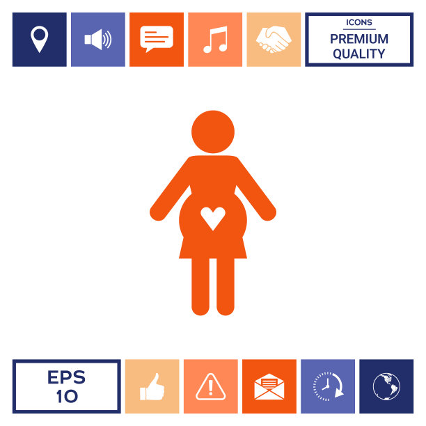 孕妇偶像与心图片下载