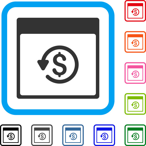 Chargeback日历页框图标图片下载