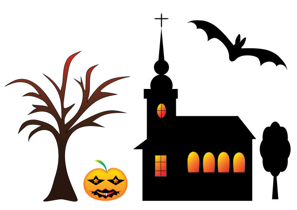 万圣节系列标志图片下载