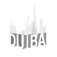 迪拜天际线图片下载