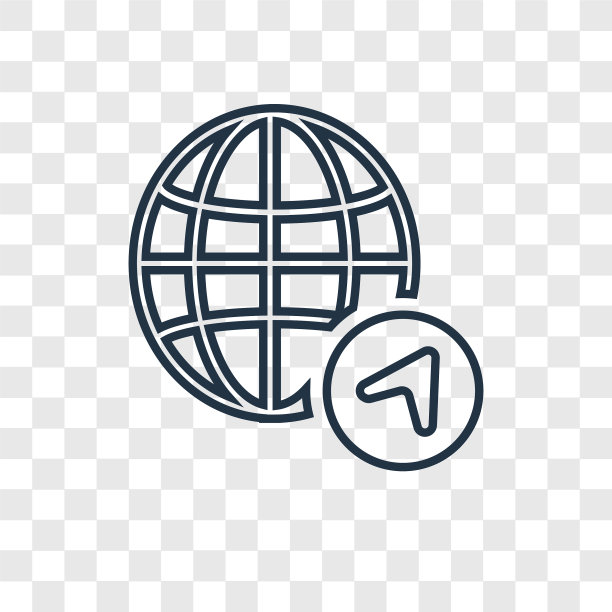 独立导航线性图标概念图片下载