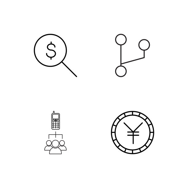 业务简单概述图标集图片下载