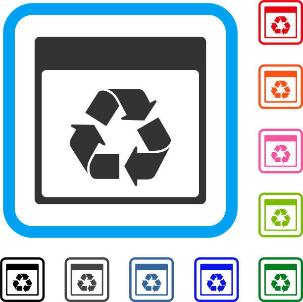 回收日历页框图标图片下载