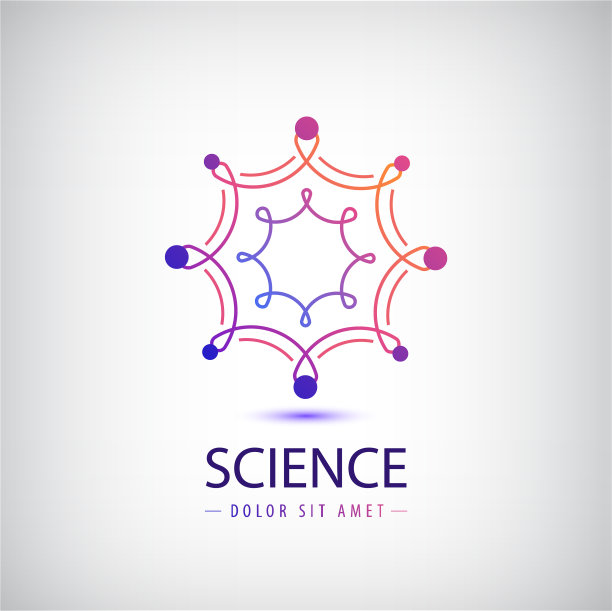 抽象科学标志实验室图片下载