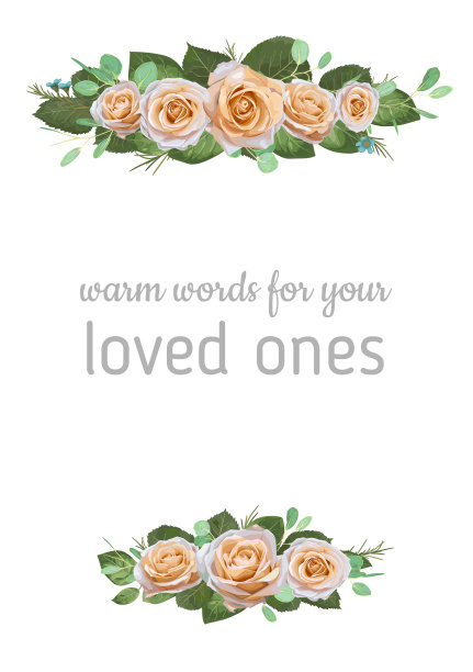 美丽的水彩框架模板横幅图片下载