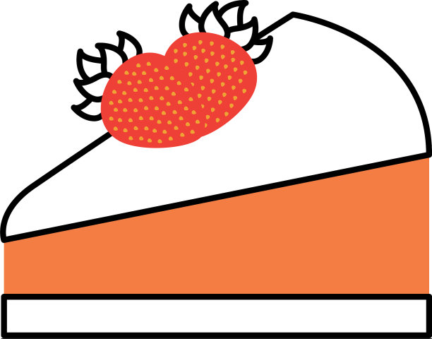 生日，一块蛋糕，草莓，水果，甜，好吃图片下载