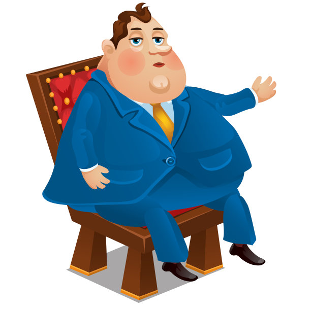 严肃的人在商务正装孤立上图片下载