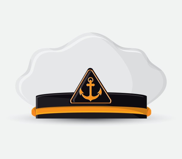 海洋帽布配饰设计图片下载