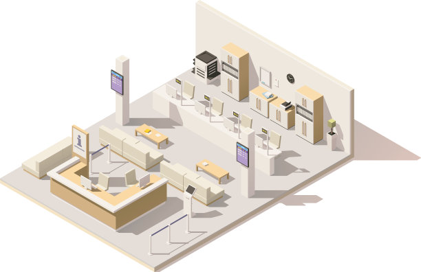 等距低聚队列管理系统图片下载