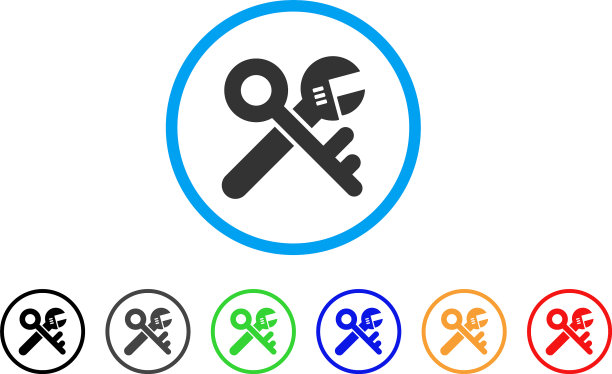 安全工具圆角图标图片下载