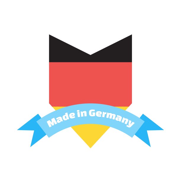 德国制造标签或徽章德国制造图片下载
