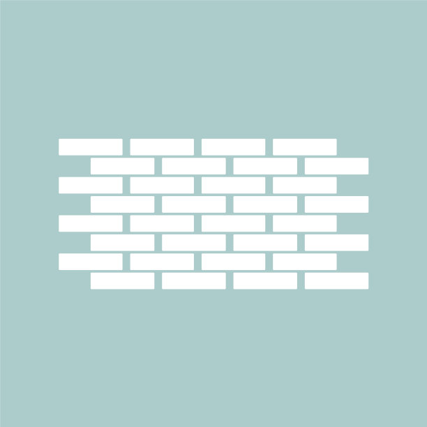 墙上的白色图标图片下载