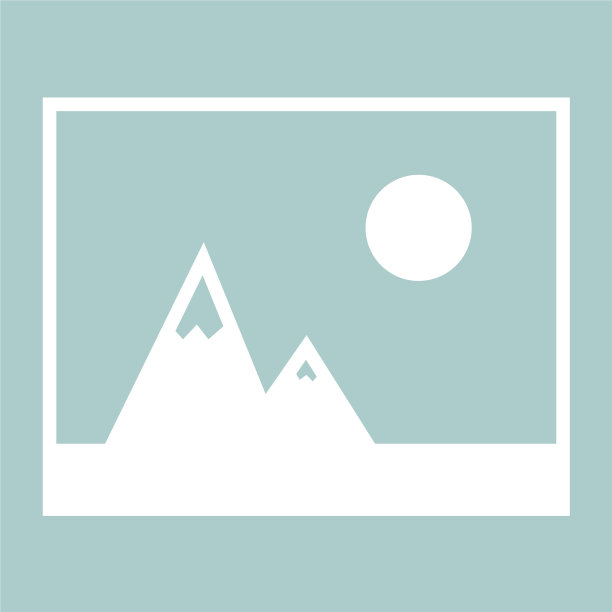 图片上的山和太阳的图标是白色的图片下载