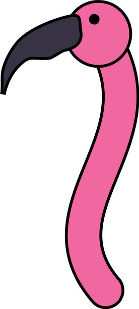 火烈鸟图标图像图片下载