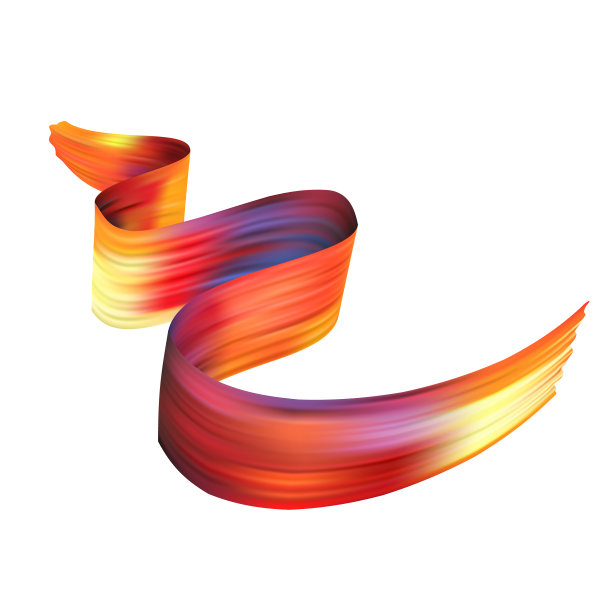 3d逼真的飞亮丝绸面料图片下载