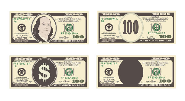 100元钞票图片下载