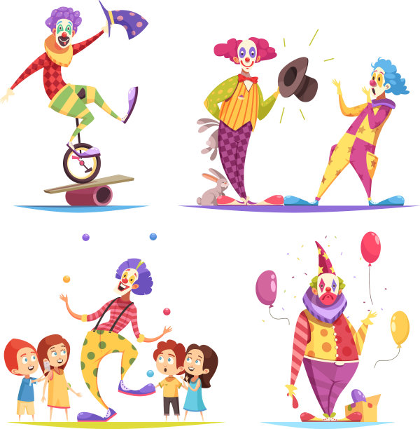 小丑的设计理念图片下载