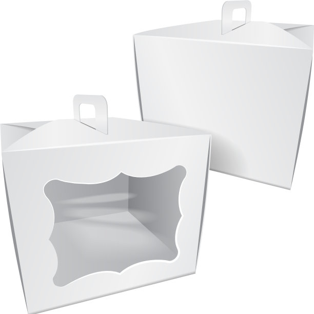 纸板箱蛋糕白盒快餐礼品等图片下载