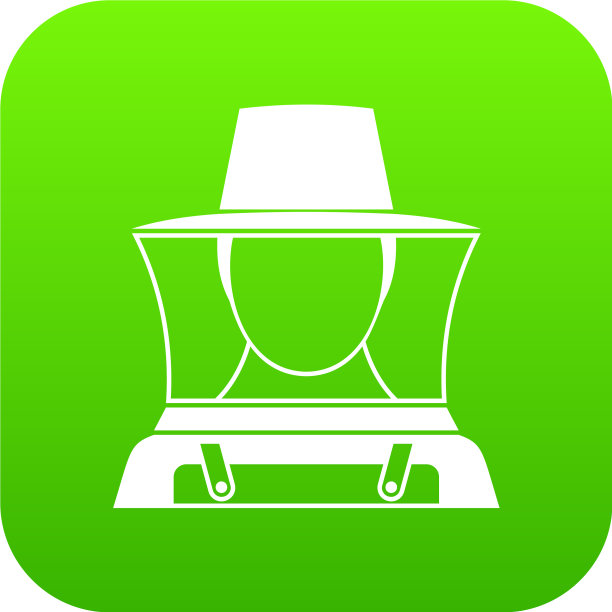 养蜂人图标数字绿色图片下载