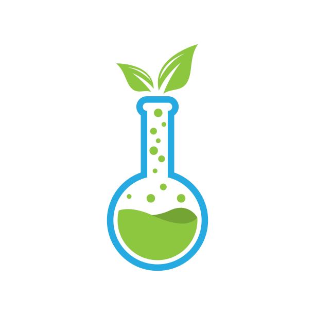 天然实验室标志图标图片下载