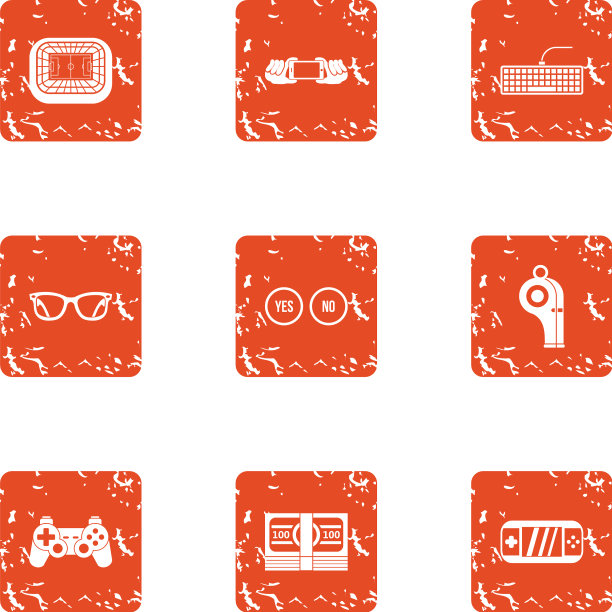 Geymdev图标设置grunge风格图片下载