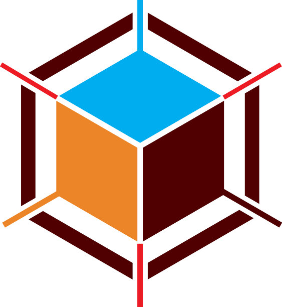 协同概念logo设计模板图片下载