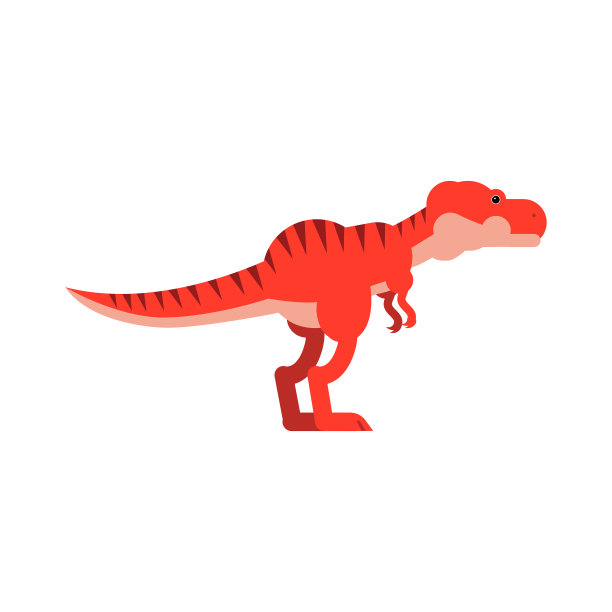 可爱的卡通霸王龙恐龙图片下载