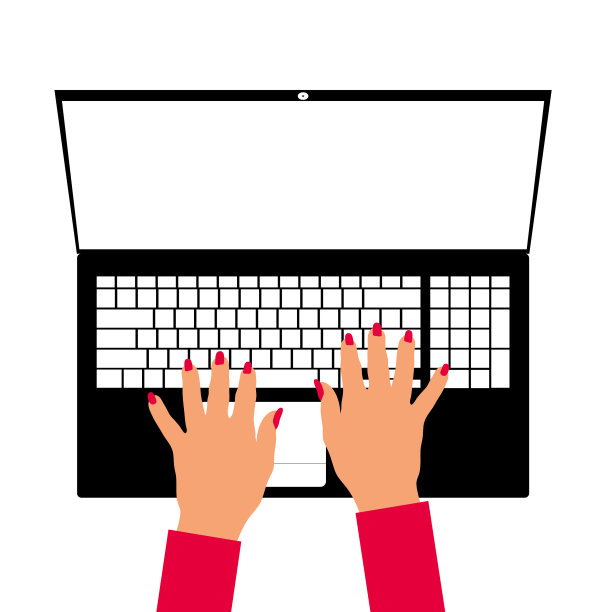 女人用手提电脑图片下载