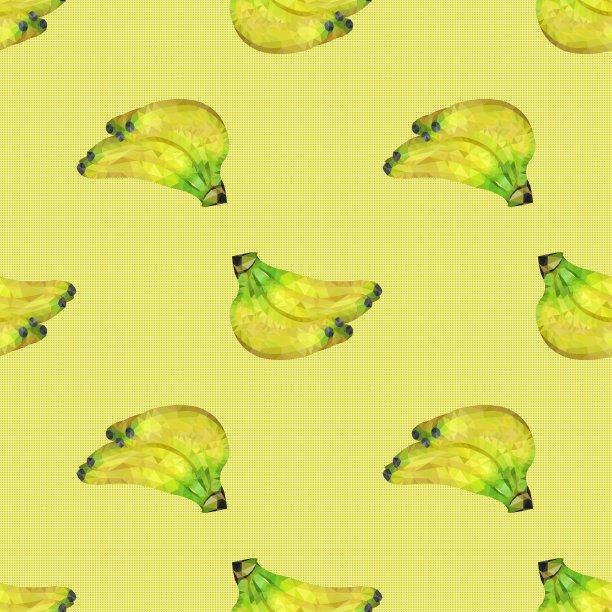 香蕉无缝图案图片下载