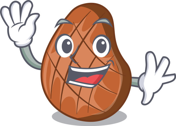 舞动特色的烤牛排切图片下载