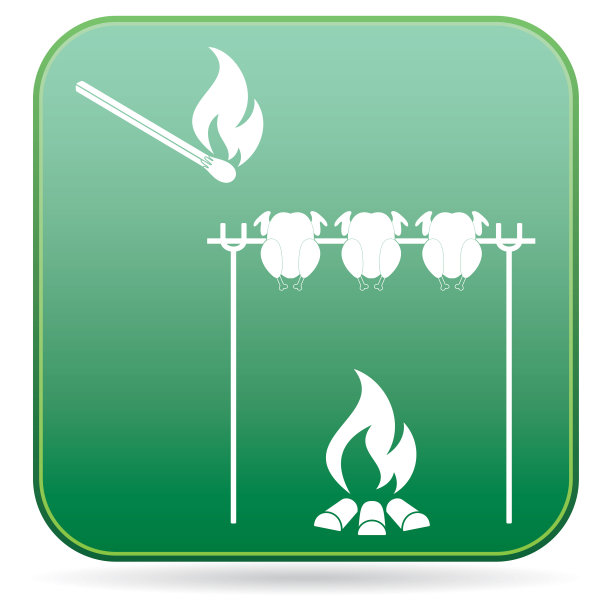 烤鸡图标图片下载