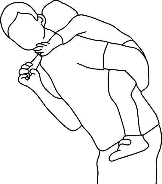 父亲和儿子骑在一起图片下载