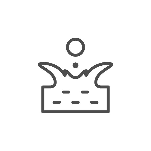 水花线条图标图片下载