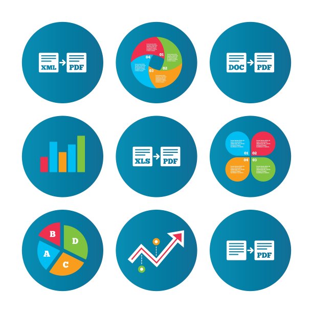 导出文件符号将DOC转换为PDF符号图片下载