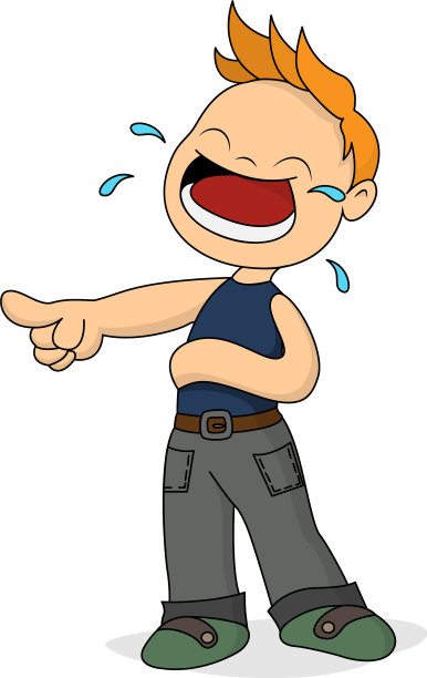 男孩笑着卡通图片下载