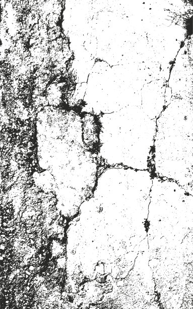 开裂混凝土的铺层纹理图片下载