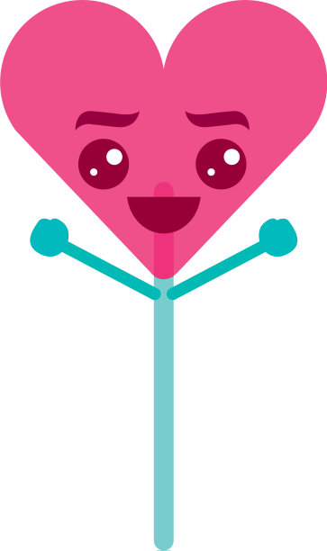 卡通心棒棒糖卡哇伊人物图片下载