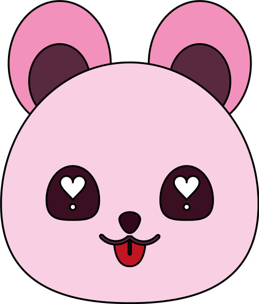 可爱的动物图标形象图片下载