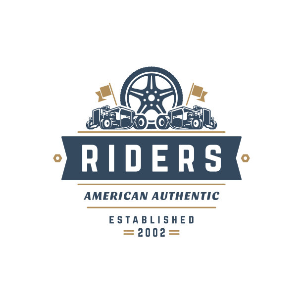 热棒汽车标志模板设计元素图片下载