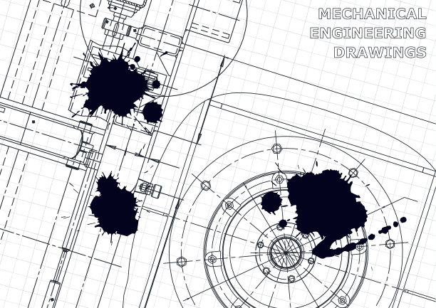黑色的墨水。墨迹。机械的。仪器制造图片下载