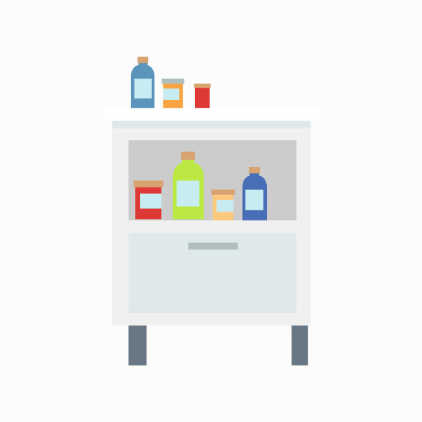 带毒品图标的储物柜图片下载