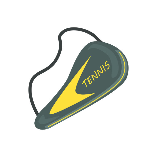 网球拍盖运动器材卡通图片下载