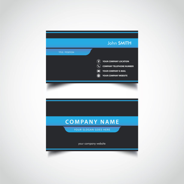 简单的名片模板图片下载