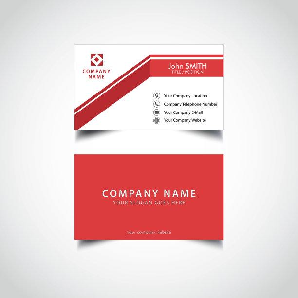 简单的名片模板图片下载