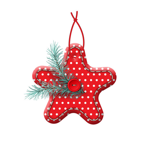 圣诞节纺织装饰品图片下载