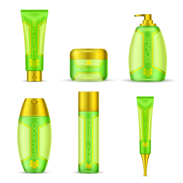 化妆品包装组图片下载